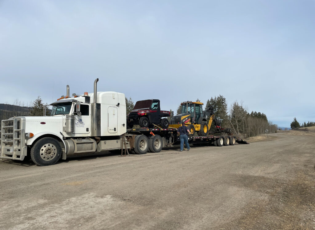 Equipment Hauling is part of our Construction Services Division