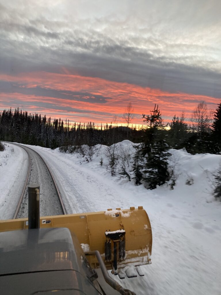 Snow Clearing on Railway tracks