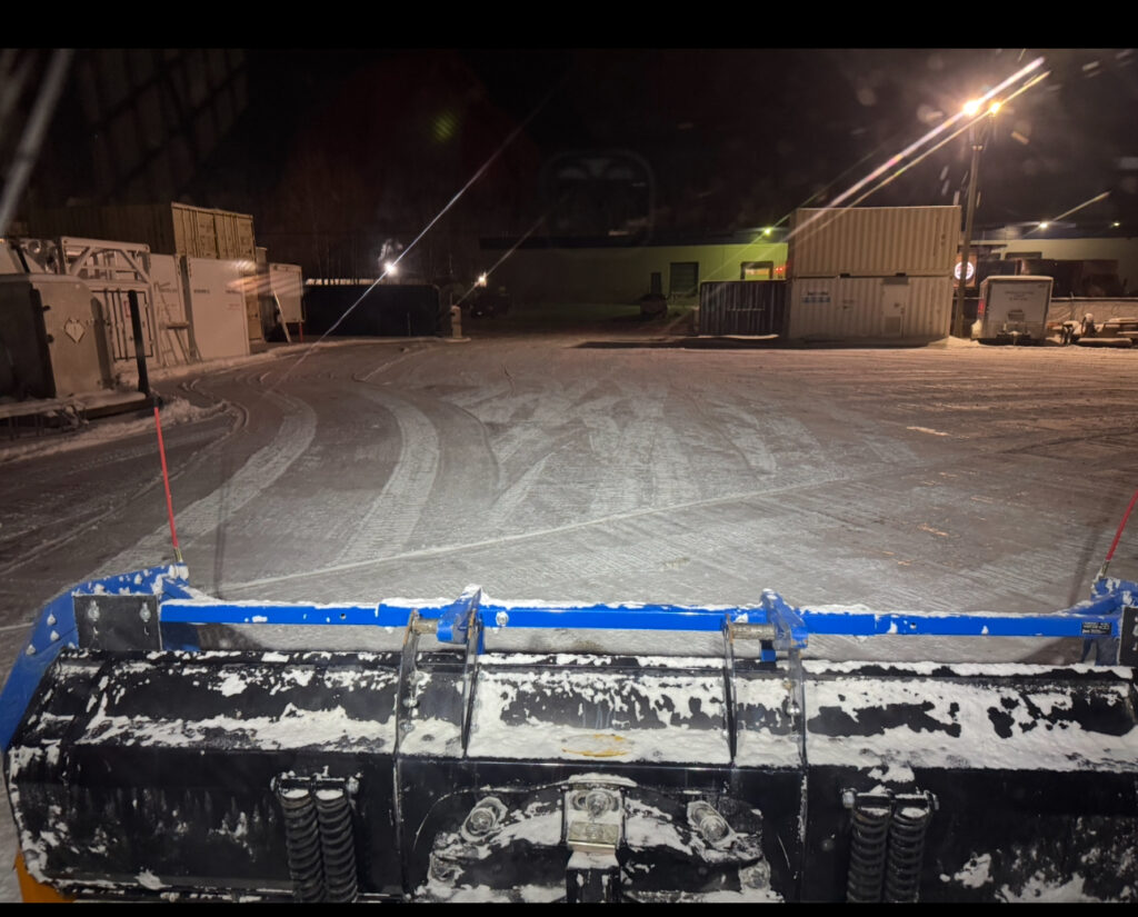 snow removal after